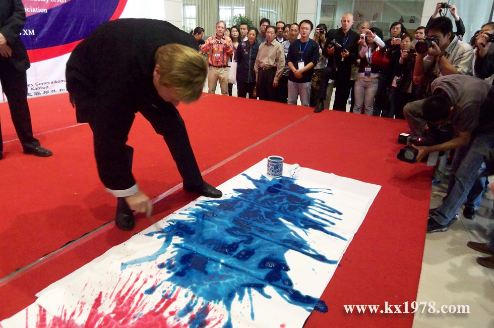 2007廈門中德藝術家共同“潑墨”——撰寫藝術家回憶錄（7）